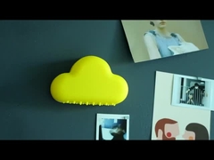 Control de voz de inducción del cuerpo humano Nube de luz nocturna LED con carga USB y tamaño pequeño